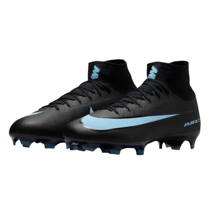 Nike Mercurial Superfly 10 Pro FG - Black/Ice Blue Men's Footwear Black/Ice Blue Mens 6.5 - Third Coast Soccer