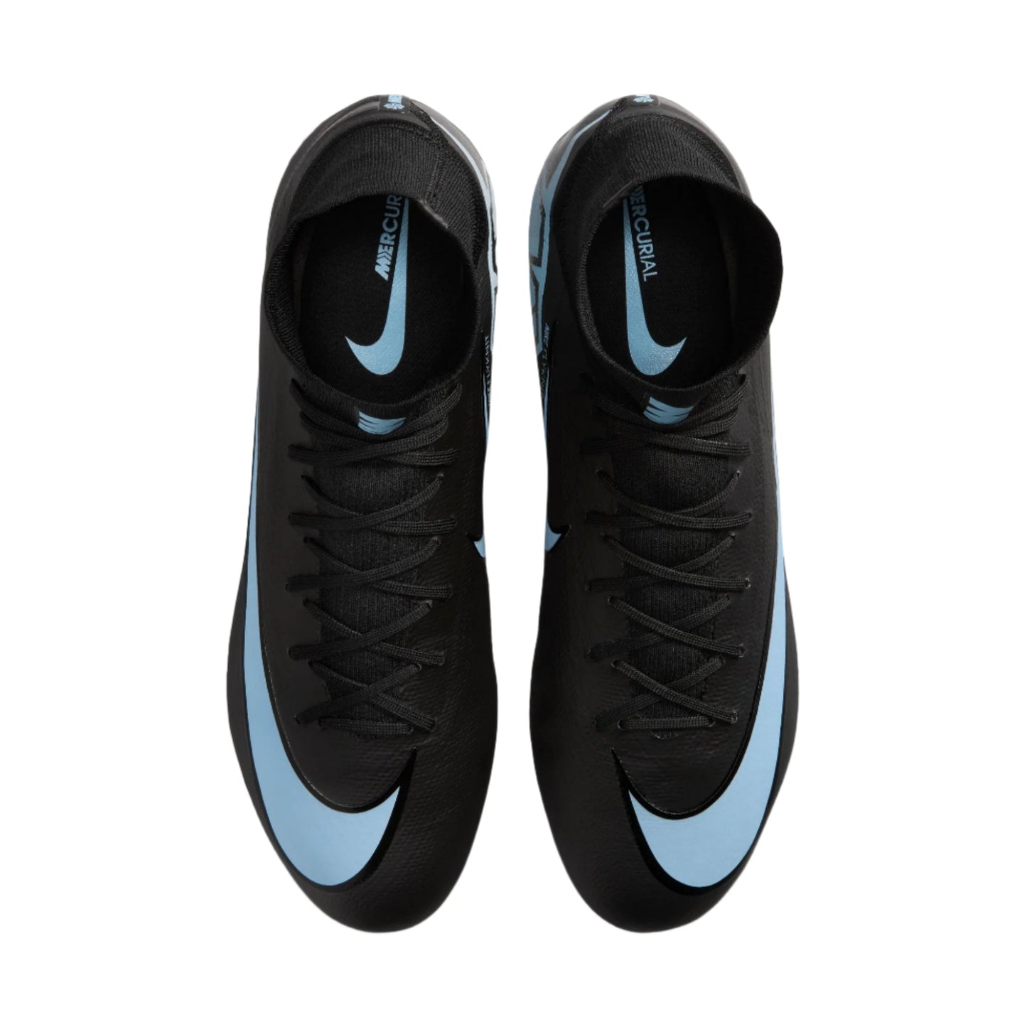 Nike Mercurial Superfly 10 Pro FG - Black/Ice Blue Men's Footwear - Third Coast Soccer