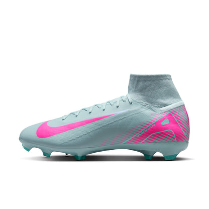 Nike Mercurial Superfly 10 Pro FG - Ocean Cube/Pink Blast Men's Footwear Closeout - Third Coast Soccer