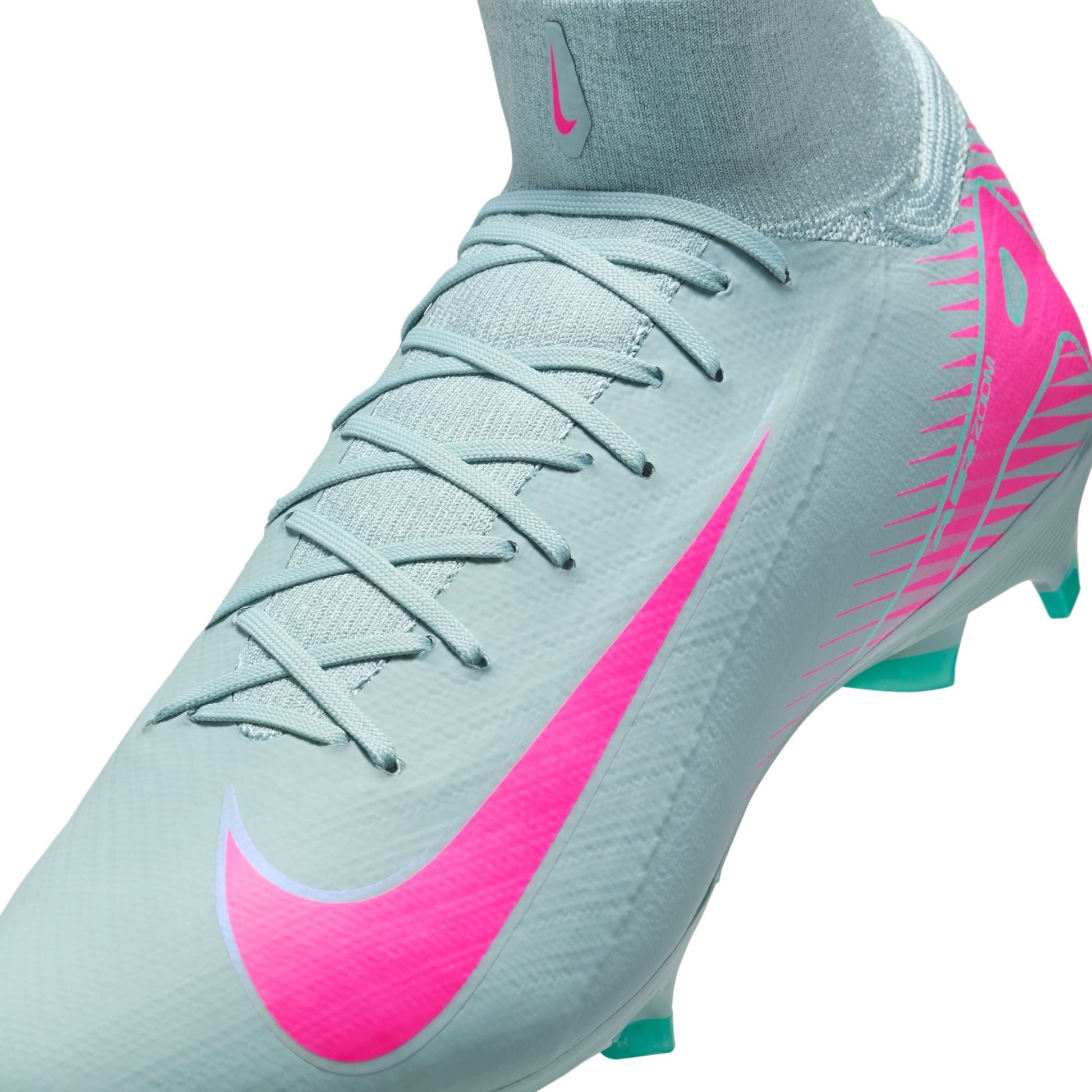 Nike Mercurial Superfly 10 Pro FG - Ocean Cube/Pink Blast Men's Footwear Closeout - Third Coast Soccer