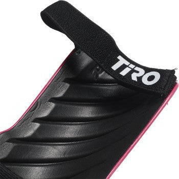 adidas Tiro Match Shinguard Jr - Team Shock Pink/White Youth Shinguards Team Shock Pink/White Large - Third Coast Soccer
