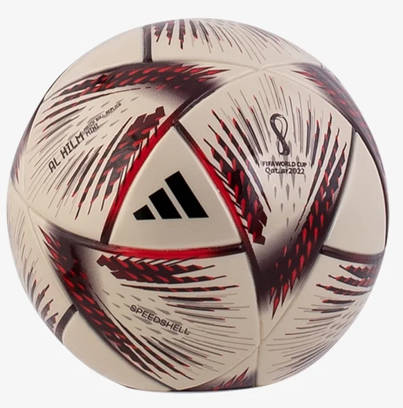 Adidas FIFA World Cup 2022 Final Mini Ball Balls Size 1 Metallic Champagne - Third Coast Soccer