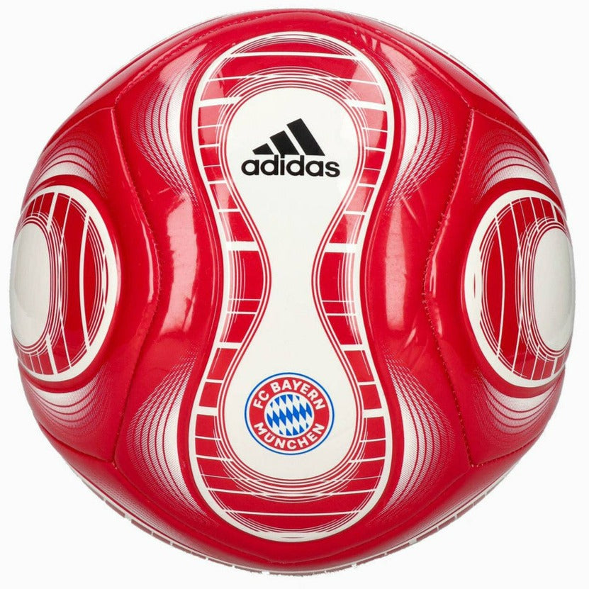 adidas FC Bayern Home Club Ball Balls Red/White/Black/Pantone 5 - Third Coast Soccer