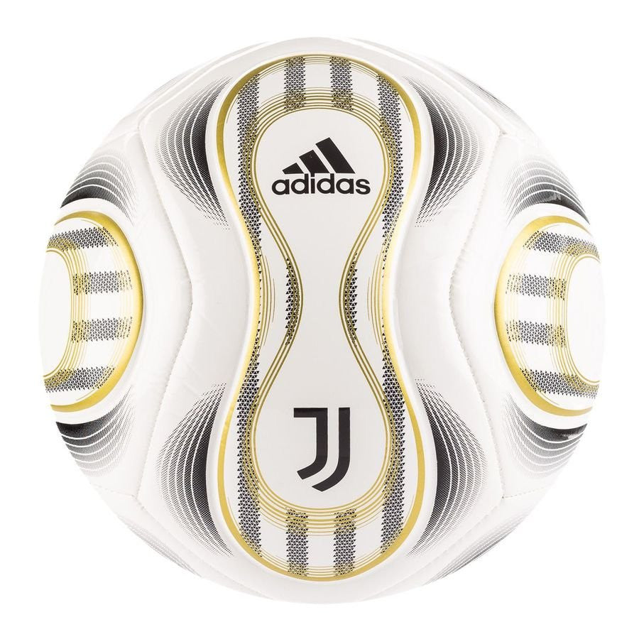 Adidas Juventus Club Home Ball Balls Size 5 White/Black/Matte Gold - Third Coast Soccer