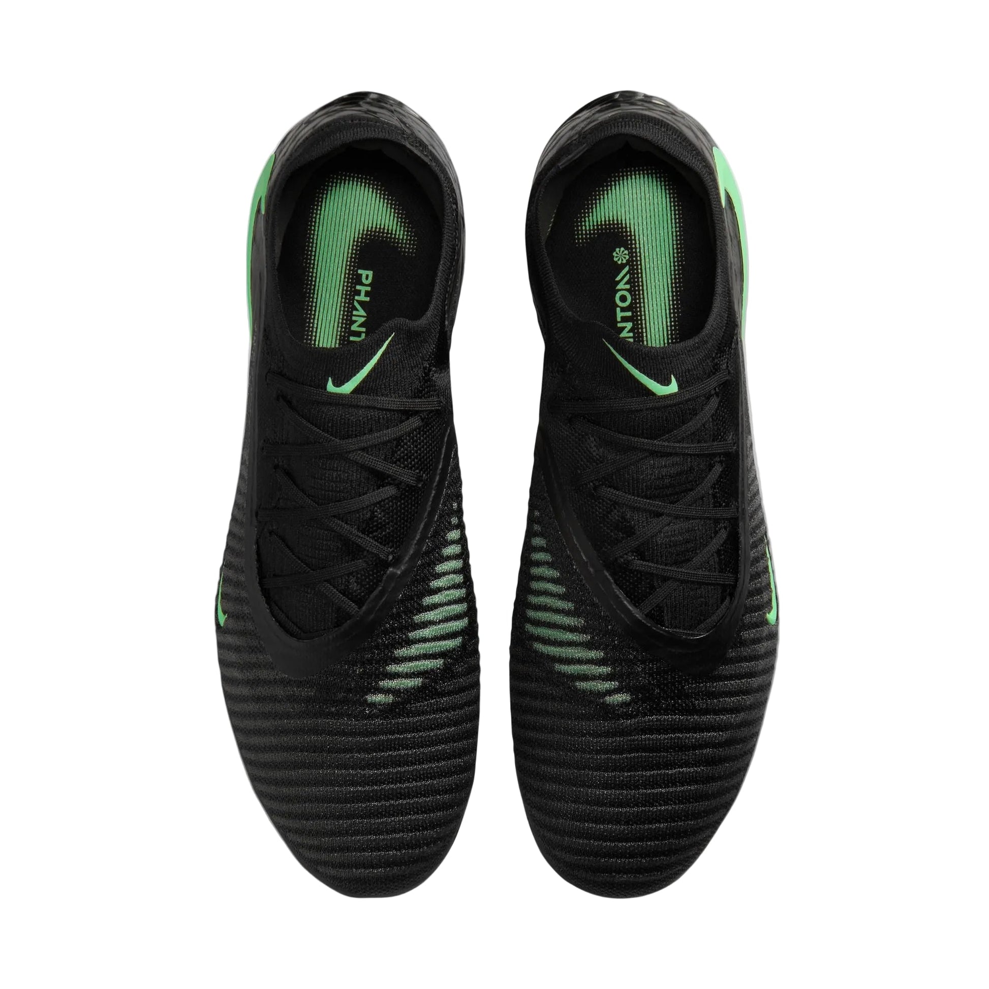 Nike Phantom 6 Low Elite FG - Black/Illusion Green Men's Footwear - Third Coast Soccer