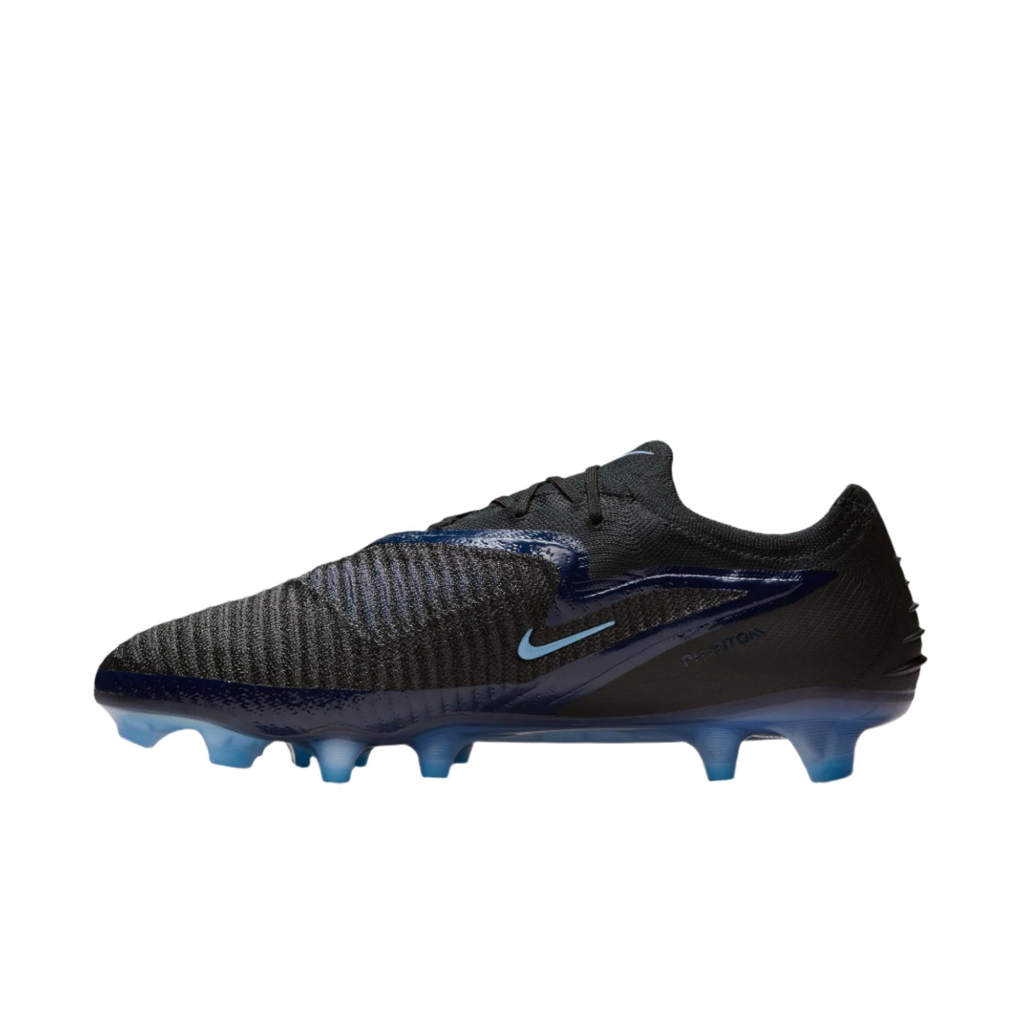 Nike Phantom 6 Low Elite FG - Black/Ice Blue Men's Footwear - Third Coast Soccer
