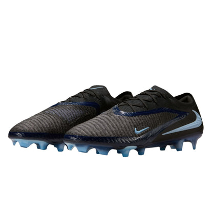 Nike Phantom 6 Low Elite FG - Black/Ice Blue Men's Footwear Black Mens 5.5 - Third Coast Soccer