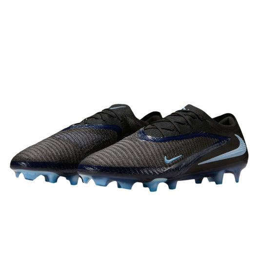 Nike Phantom 6 Low Elite FG - Black/Ice Blue Men's Footwear Black Mens 5.5 - Third Coast Soccer