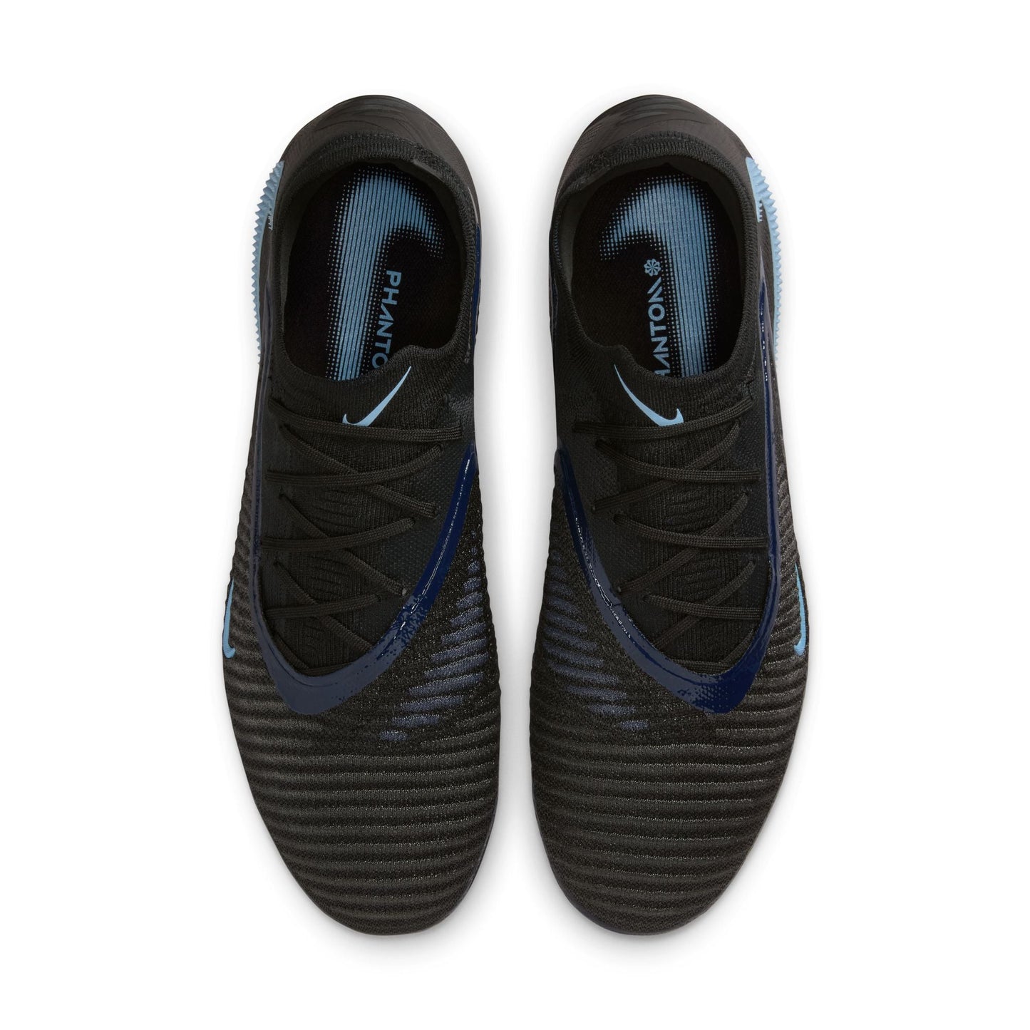 Nike Phantom 6 Low Elite FG - Black/Ice Blue Men's Footwear - Third Coast Soccer