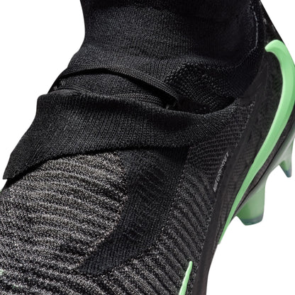 Nike Phantom 6 High Elite FG - Black/Illusion Green Men's Footwear - Third Coast Soccer