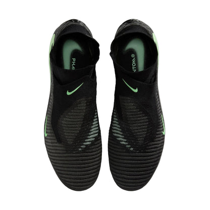 Nike Phantom 6 High Elite FG - Black/Illusion Green Men's Footwear - Third Coast Soccer