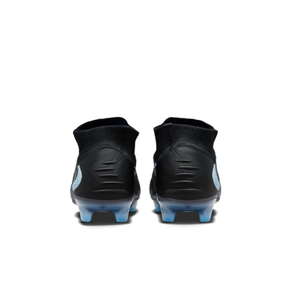Nike Phantom 6 High Elite FG - Black/Ice Blue Men's Footwear - Third Coast Soccer