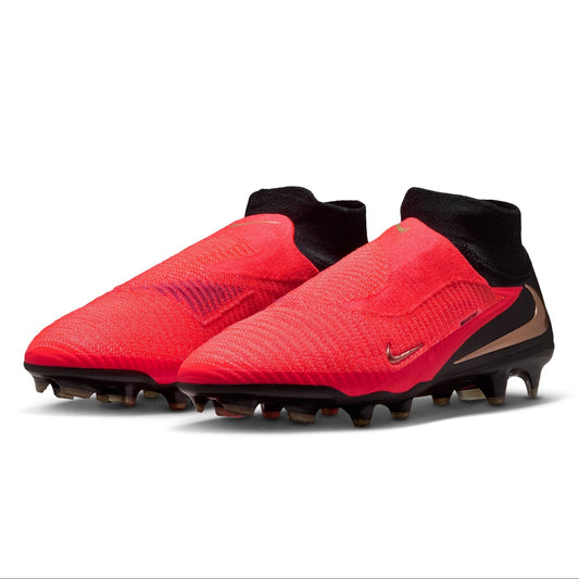 Nike Phantom 6 High Elite FG - Crimson/Blur/Black Men's Footwear Bright Crimson/Blur/Black Mens 6.5 - Third Coast Soccer