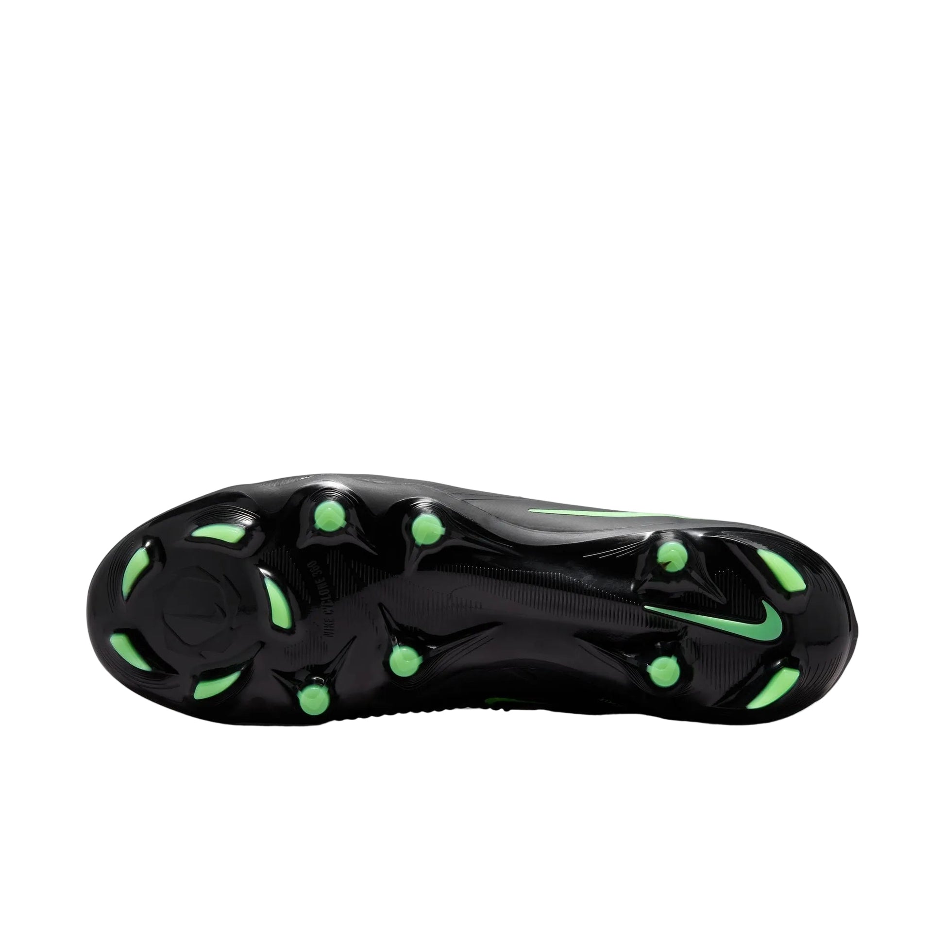 Nike Phantom 6 Low Pro FG - Black/Illusion Green Men's Footwear - Third Coast Soccer