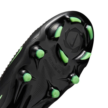 Nike Phantom 6 Low Pro FG - Black/Illusion Green Men's Footwear - Third Coast Soccer