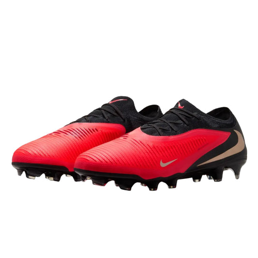 Nike Phantom 6 Low Pro FG - Crimson/Blur Men's Footwear Bright Crimson/Blur/Black Mens 6.5 - Third Coast Soccer