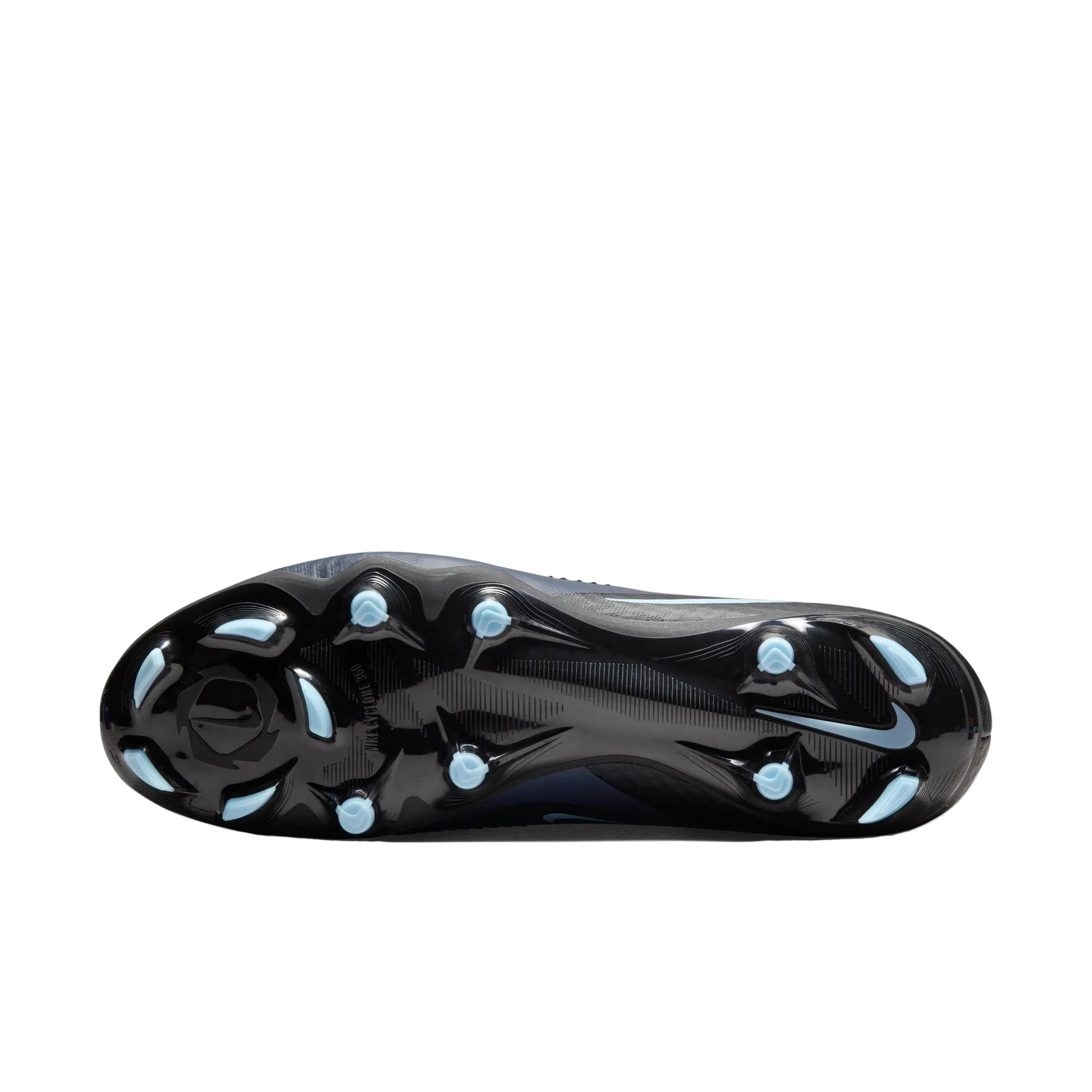 Nike Phantom 6 Low Academy FG/MG - Black/Ice Blue Men's Footwear - Third Coast Soccer