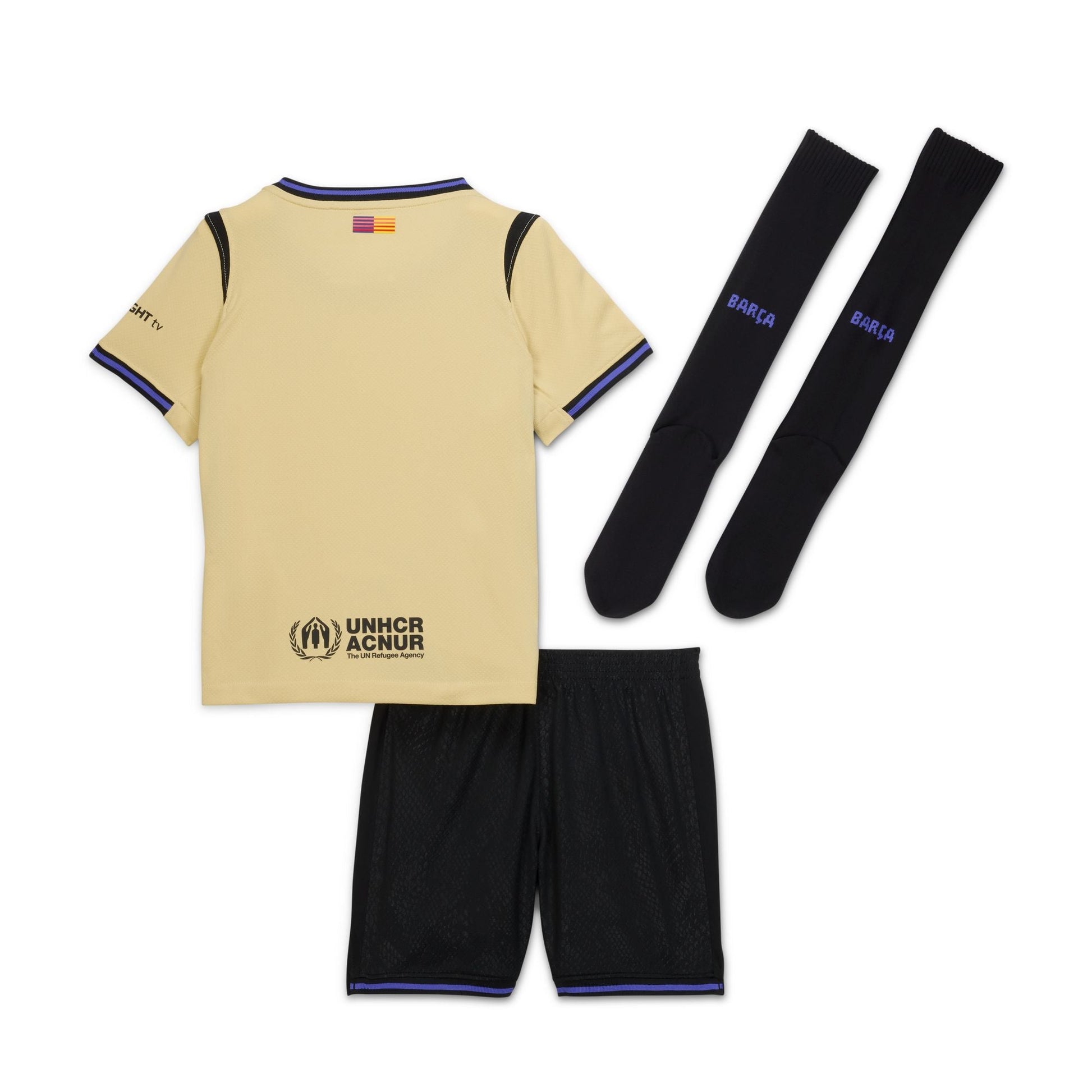 Nike Youth FC Barcelona Away Kit 25/26 Club Replica Closeout - Third Coast Soccer
