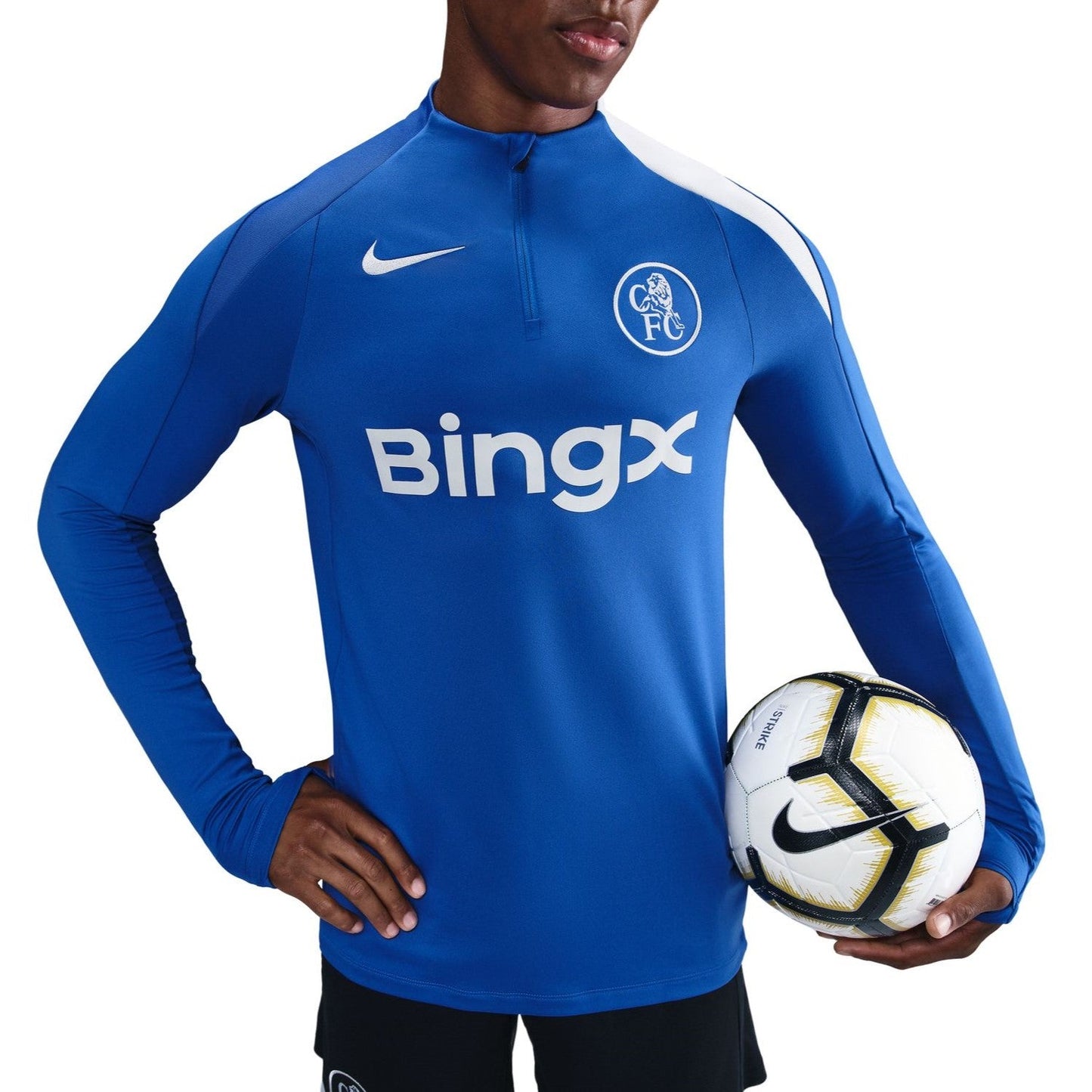 Nike Chelsea FC Strike Drill Top Club Replica Closeout - Third Coast Soccer