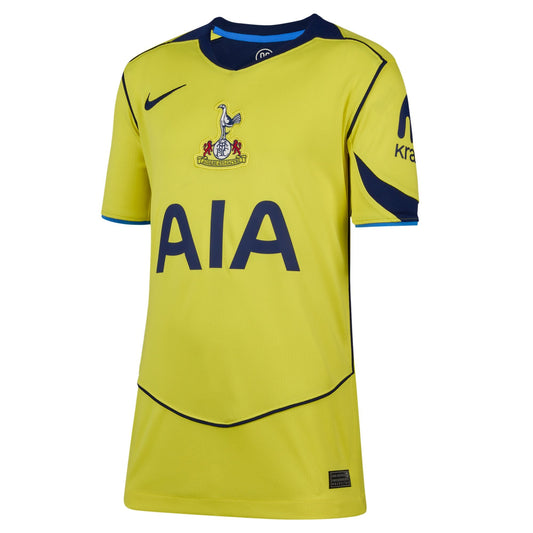 Nike Youth Tottenham Hotspurs Third Jersey 25-26 Club Replica Closeout - Third Coast Soccer