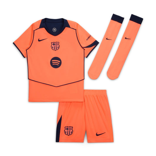 Nike FC Barcelona Youth Third Kit 25/26 Club Replica Closeout - Third Coast Soccer