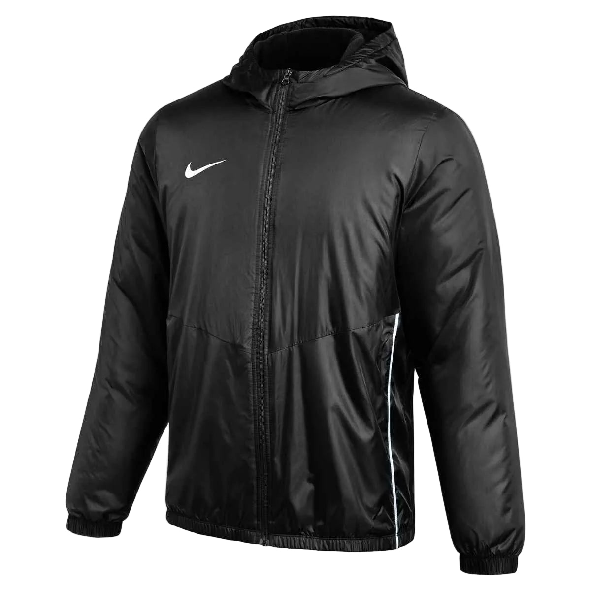 Nike Therma Fit Park 26 Fall Jacket Jackets Black/White Mens Small - Third Coast Soccer