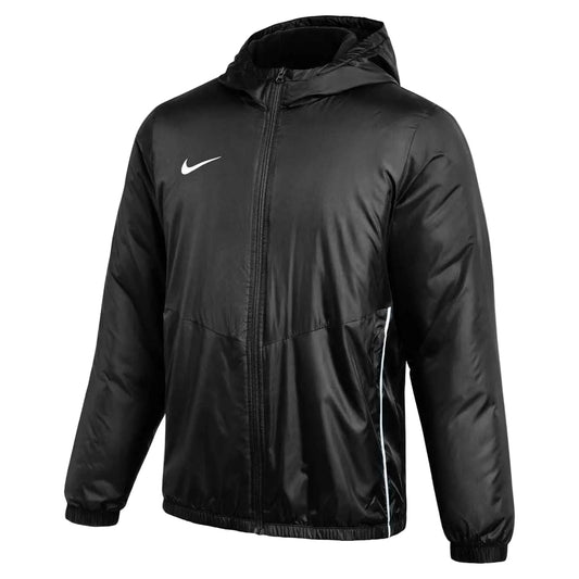 Nike Therma Fit Park 26 Fall Jacket Jackets Black/White Mens Small - Third Coast Soccer