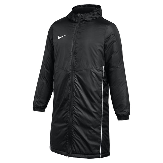 Nike Therma-Fit Park Hooded Jacket Jackets Black/White Mens Small - Third Coast Soccer