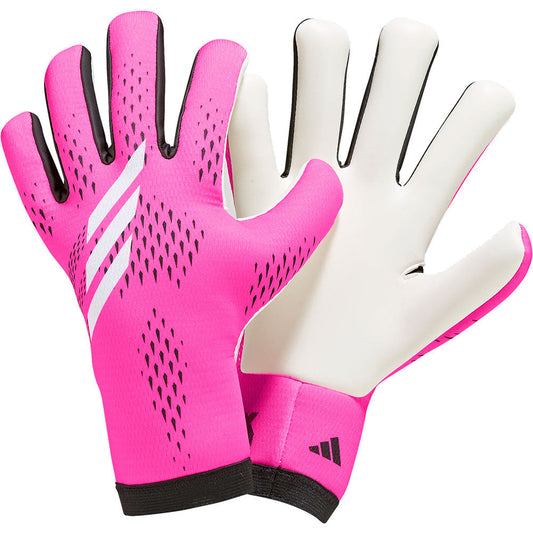 adidas Junior X Training Goalkeeper Glove - Pink/White/Black Goalkeeper   - Third Coast Soccer