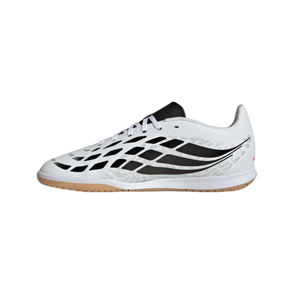 adidas Youth Predator Club Sala IN - White/Solar Turbo/Black Youth Footwear - Third Coast Soccer