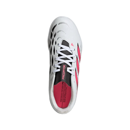 adidas Youth Predator Club Sala IN - White/Solar Turbo/Black Youth Footwear - Third Coast Soccer