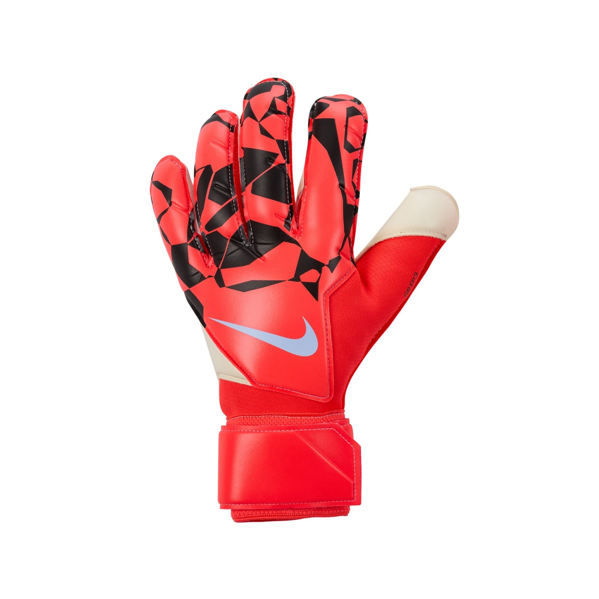 Nike Grip 3 Goalkeeper Gloves - Crimson/Black Gloves - Third Coast Soccer