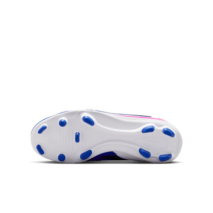 Nike Youth Phantom 6 High Club FG/MG - Blue/Pink/White Youth Footwear - Third Coast Soccer