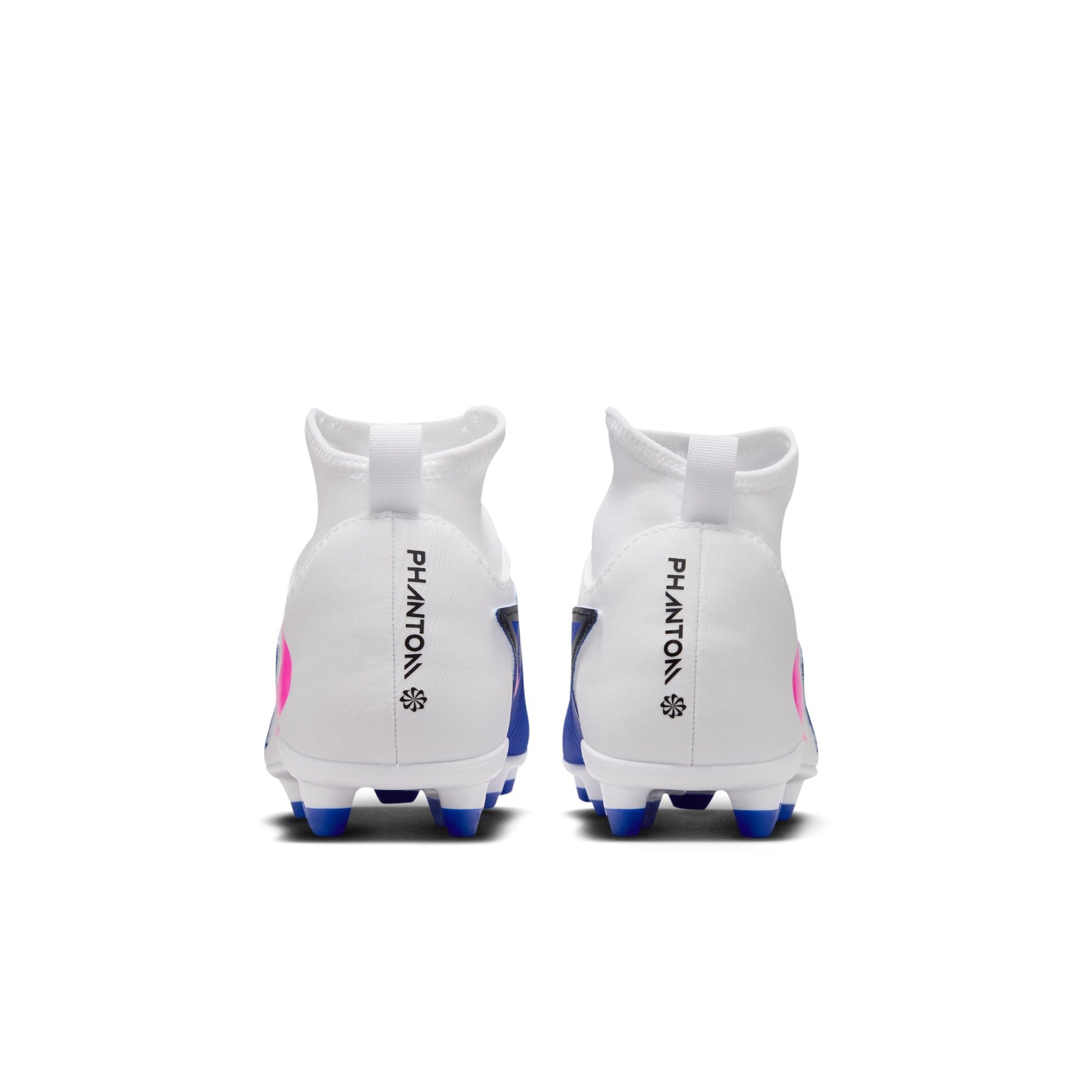Nike Youth Phantom 6 High Club FG/MG - Blue/Pink/White Youth Footwear - Third Coast Soccer