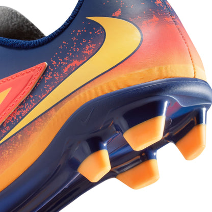 Nike Youth Phantom 6 Low Club FG/MG - Orange/Lemon/Blue Youth Footwear - Third Coast Soccer