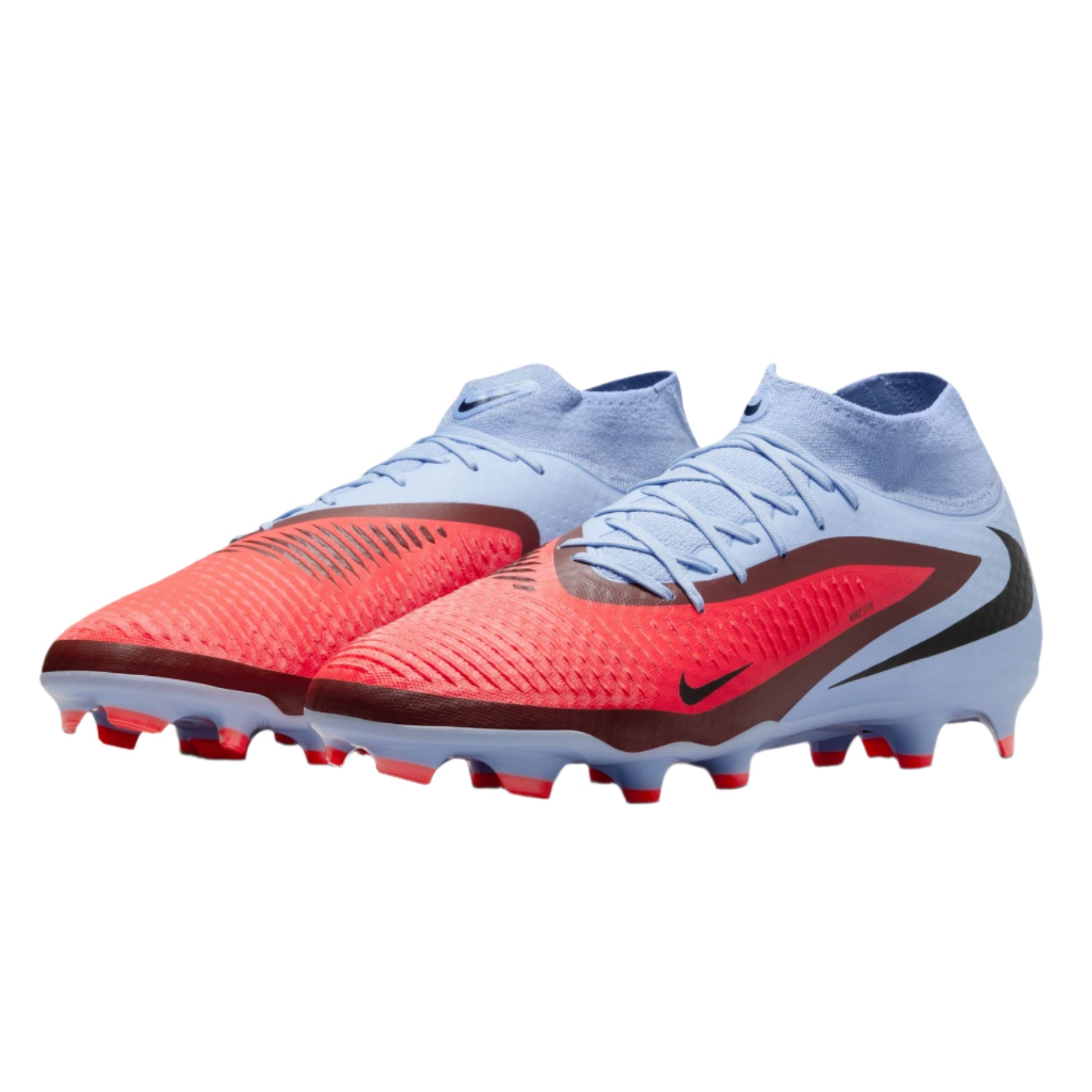 Nike Phantom 6 High Academy MG - Royal/Crimson Men's Footwear Bright Crimson/Black/Royal Tint Mens 6.5 - Third Coast Soccer