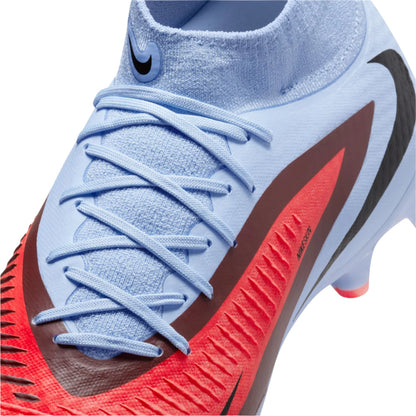 Nike Phantom 6 High Academy MG - Royal/Crimson Men's Footwear - Third Coast Soccer