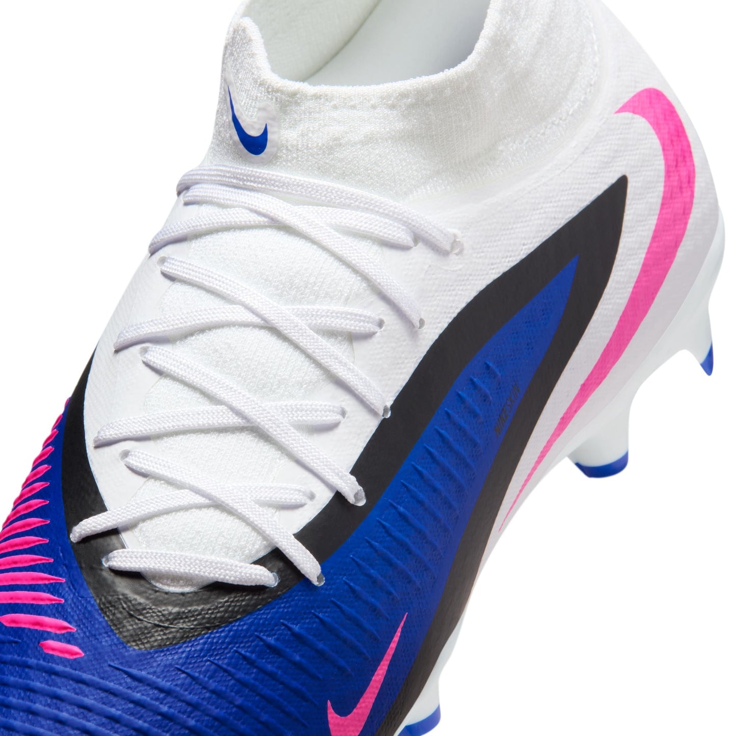 Nike Phantom 6 High Academy MG/FG - Blue/Pink/White Men's Footwear - Third Coast Soccer