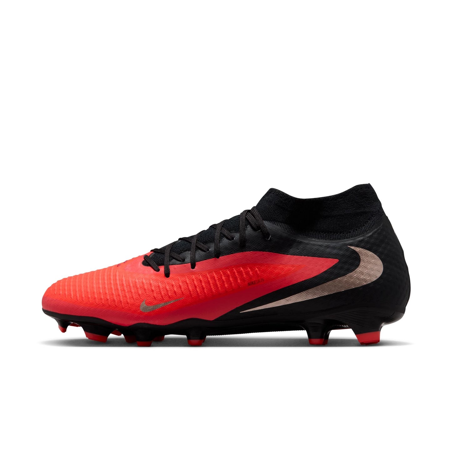 Nike Phantom 6 High Academy MG/FG - Crimson/Blur/Black Men's Footwear - Third Coast Soccer