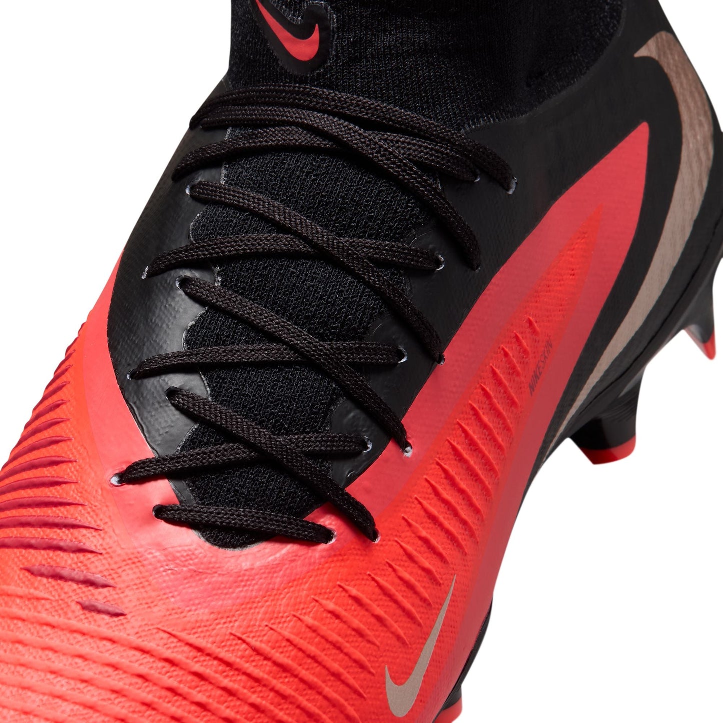 Nike Phantom 6 High Academy MG/FG - Crimson/Blur/Black Men's Footwear - Third Coast Soccer
