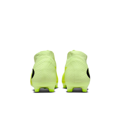 Nike Phantom 6 High Academy MG/FG - Crimson/Black/Limelight Men's Footwear - Third Coast Soccer