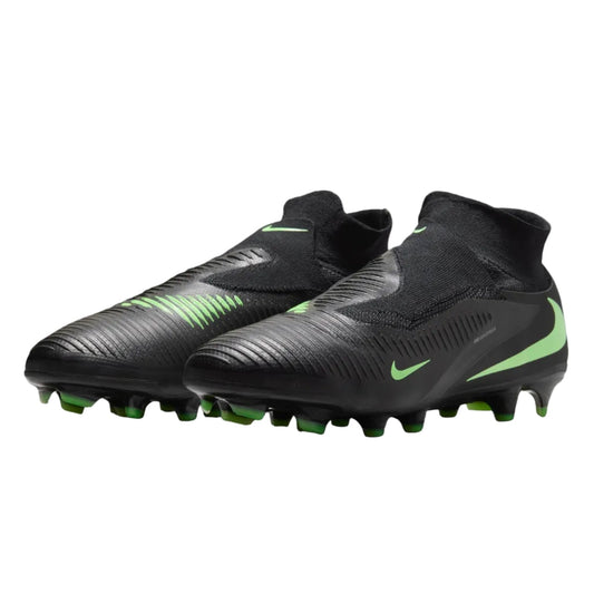 Nike Phantom 6 High Pro FG - Black/Illusion Green Men's Footwear - Third Coast Soccer