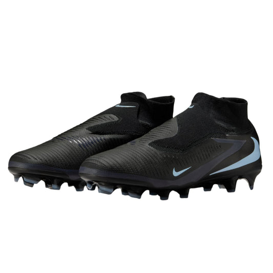Nike Phantom 6 High Pro FG - Black/Ice Blue Men's Footwear - Third Coast Soccer