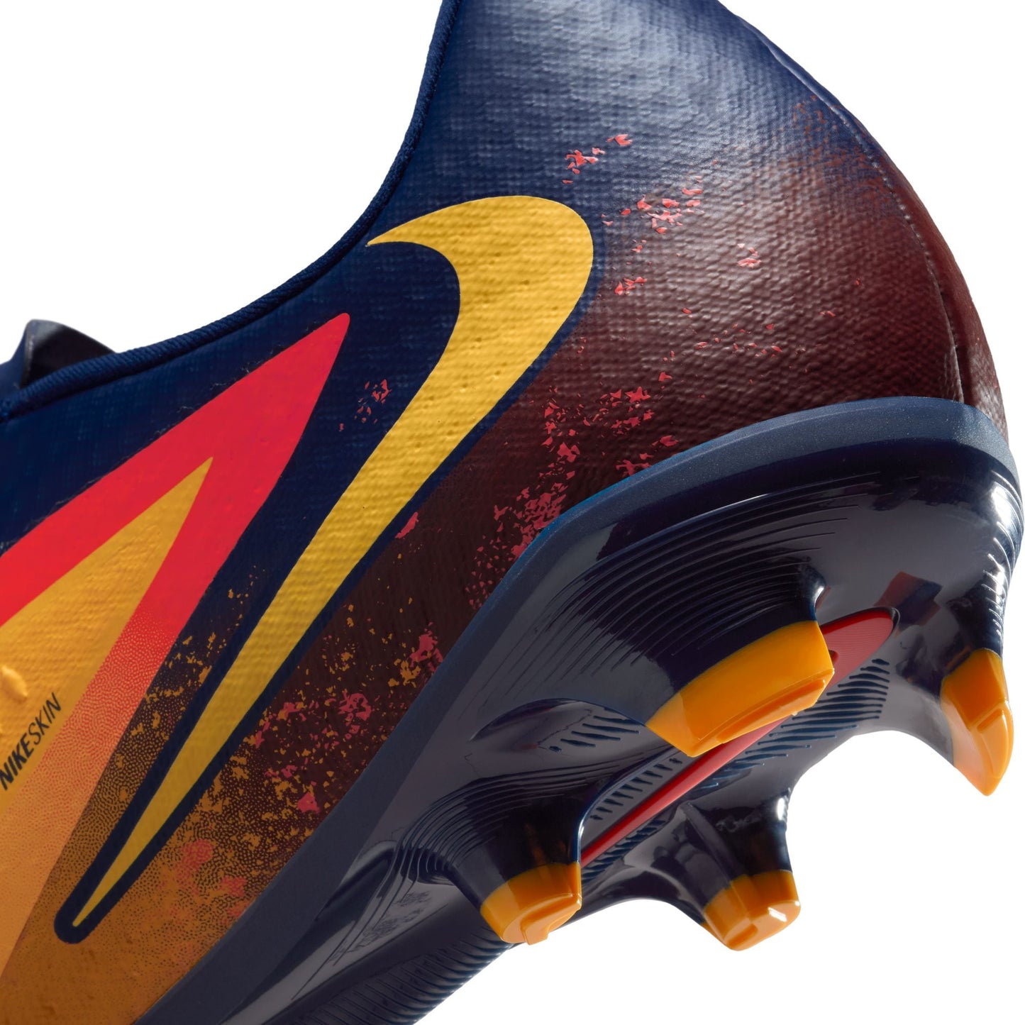 Nike Phantom 6 Low Academy Haaland FG - Orange/Lemon/Blue Men's Footwear - Third Coast Soccer