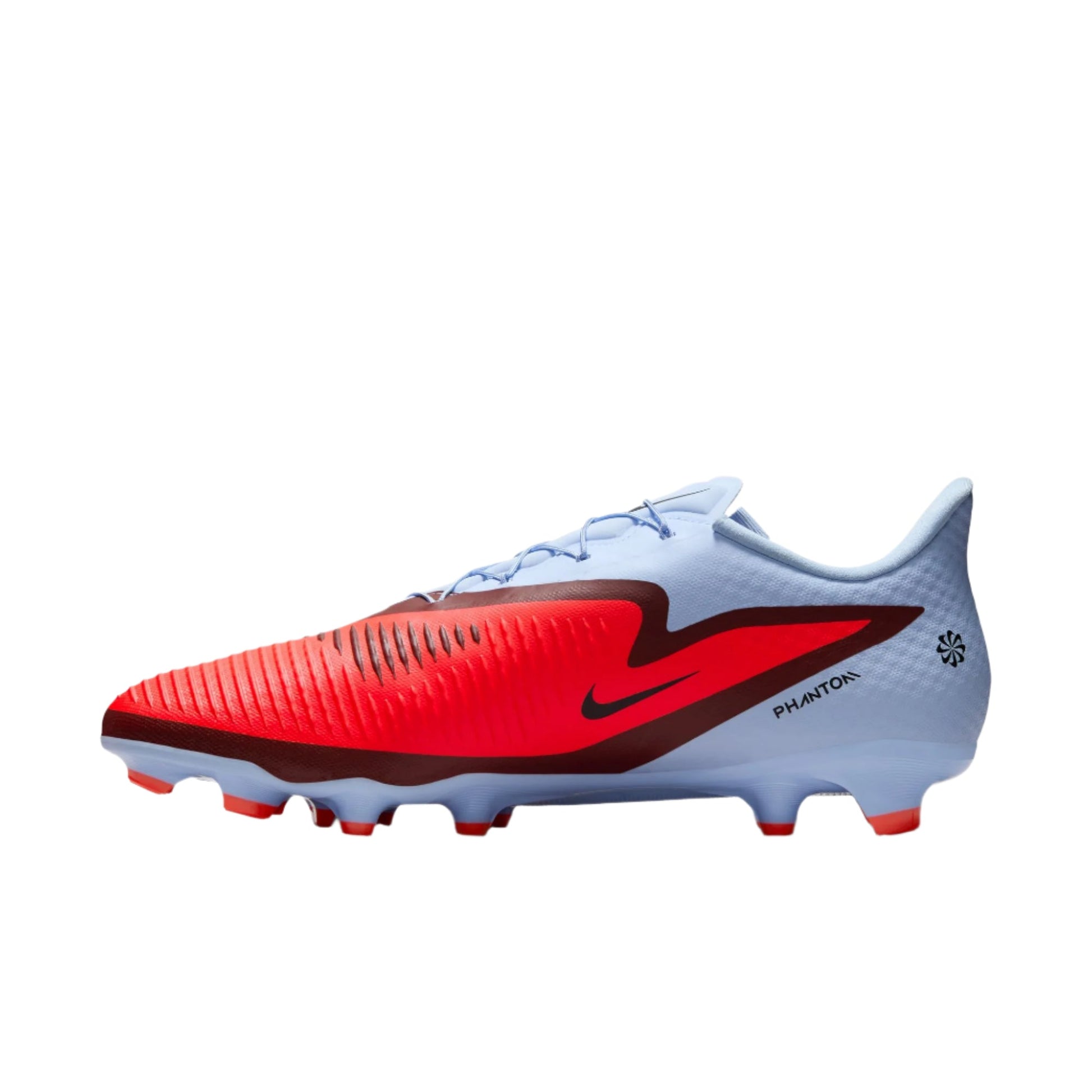 Nike Phantom 6 Low Academy EasyOn FG/MG - Royal/Crimson Men's Footwear - Third Coast Soccer