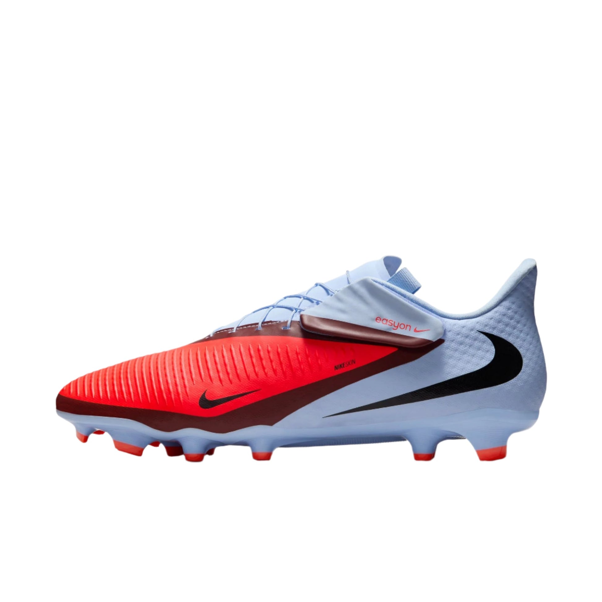 Nike Phantom 6 Low Academy EasyOn FG/MG - Royal/Crimson Men's Footwear - Third Coast Soccer