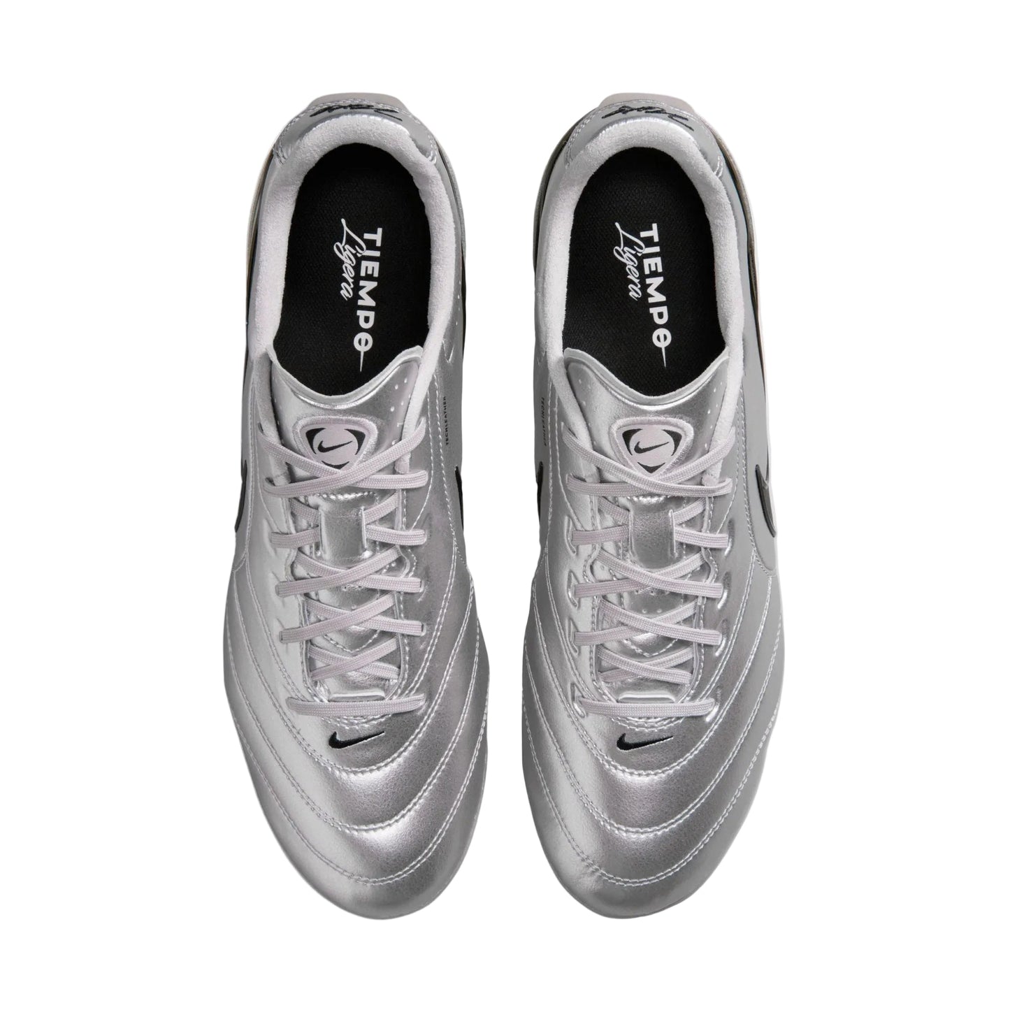 Nike Tiempo Ligera Pro FG - Metallic Silver/Black Men's Footwear - Third Coast Soccer