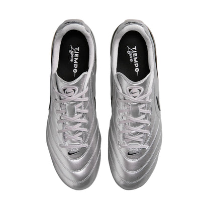 Nike Tiempo Ligera Pro FG - Metallic Silver/Black Men's Footwear - Third Coast Soccer