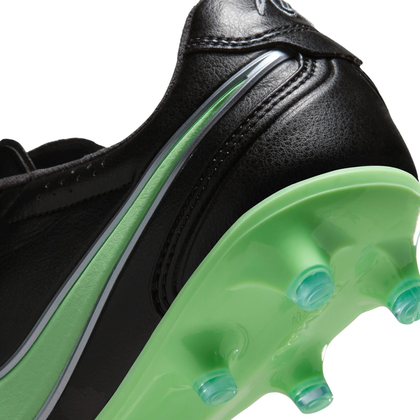 Nike Tiempo Ligera Pro FG - Black/Illusion Green Men's Footwear - Third Coast Soccer