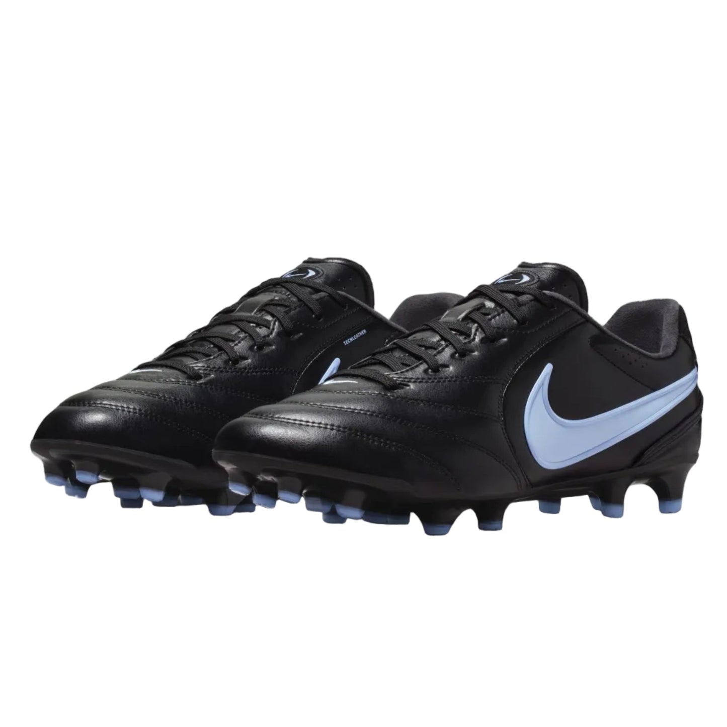 Nike Tiempo Ligera Pro FG - Black/Ice Blue Men's Footwear Black/Obsidian/Ice Blue Mens 6.5 - Third Coast Soccer